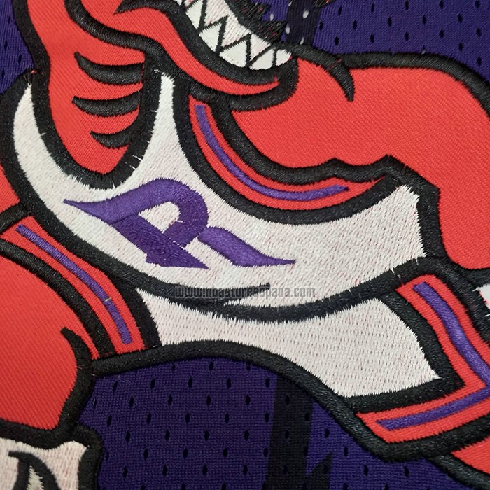 Camiseta Toronto Raptors Vince Carter NO 15 Mitchell & Ness Violeta